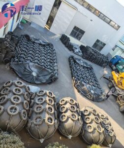 Pneumatic rubber fender